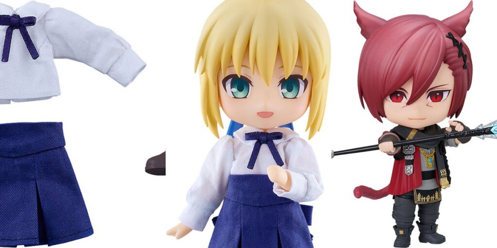 【ねんどろいど】 どーる Fate/stay night おようふくセット セイバー 私服Ver.／ねんどろいどどーる Fate/stay night セイバー 私服Ver.　【ほか1点】