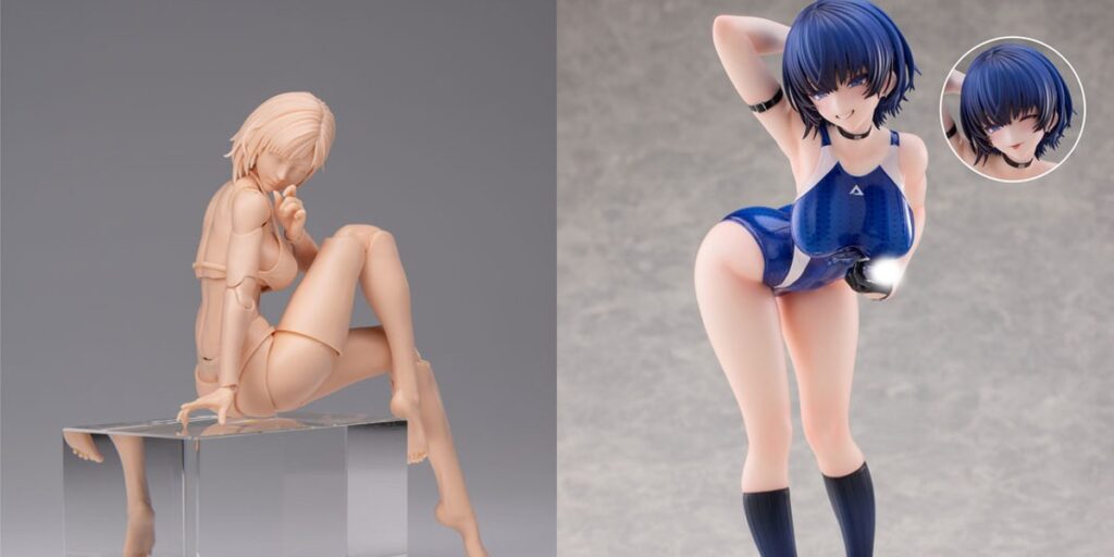 UMS004 超可動女性素体 1/12 アクションフィギュア　【ほか2点】【新作】