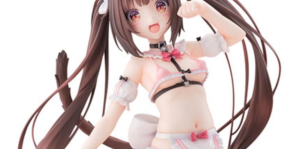 ネコぱら ショコラ マイクロビキニメイド-DX Edition- 1/5.5 完成品フィギュア