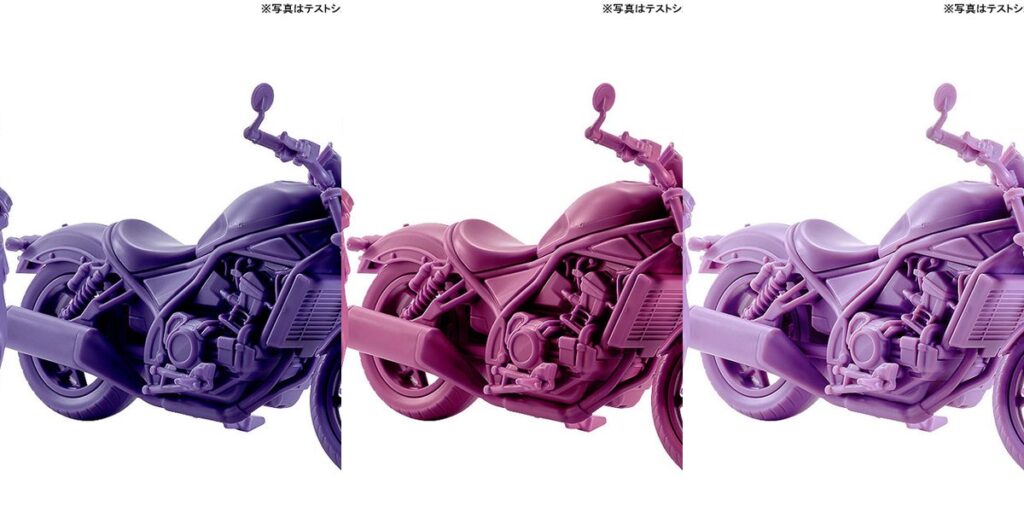 【PLAMAX】 MF-101 Rider's portrait Honda Rebel 1100 ネイビー 1/20 プラモデル／PLAMAX MF-101 Rider's portrait Honda Rebel 1100 ワインレッド 1/20 プラモデル　【ほか1点】