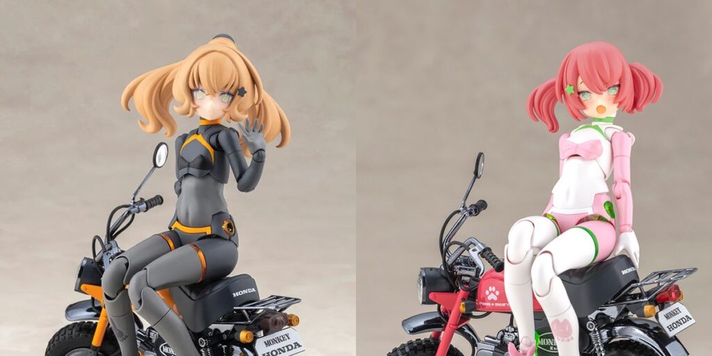 【メガミデバイスシリーズ】 PUNI☆MOFU レーシングトゥ with Honda Z50J-1 モンキー　【ほか1点】【新作】