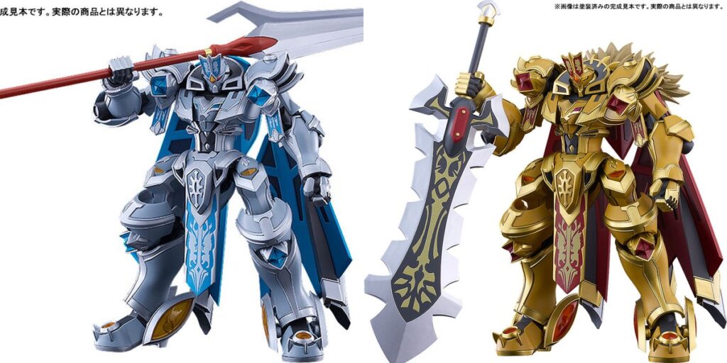 【MODEROID】 ナイツ＆マジック ジルバティーガ プラモデル／MODEROID ナイツ＆マジック ゴルドリーオ プラモデル