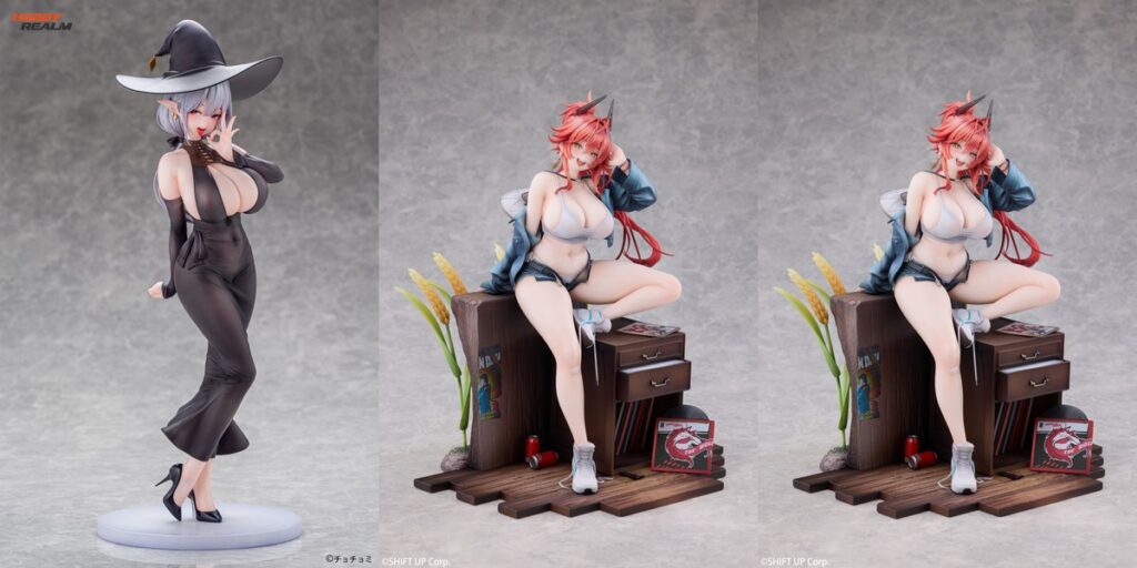 シトリー Illustrated by チョチョミ 1/6 完成品フィギュア 豪華版／勝利の女神：NIKKE レッドフード：レトロデイズ 1/7 完成品フィギュア　【ほか1点】