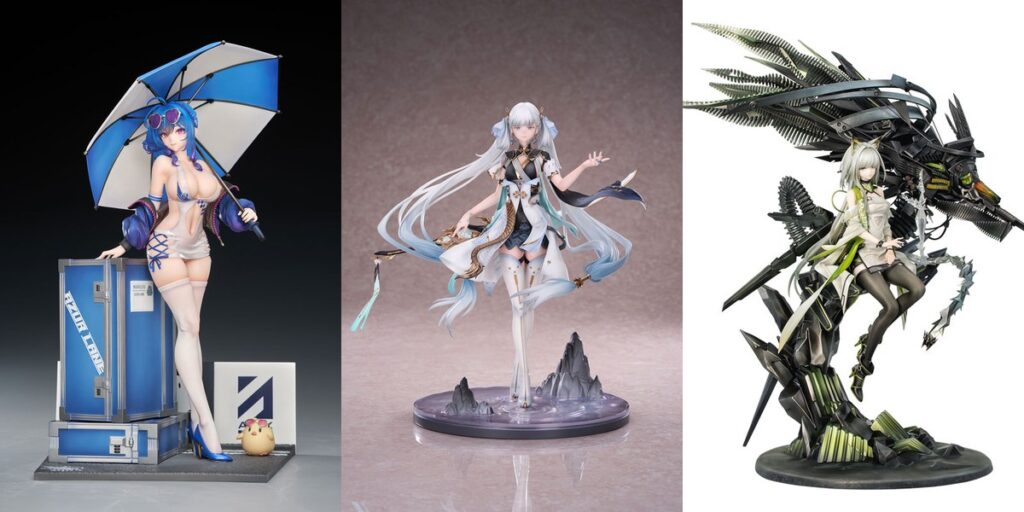 アズールレーン セントルイス レースクイーンVer. 1/7 完成品フィギュア／鳴潮 今汐 1/7 完成品フィギュア　【ほか1点】