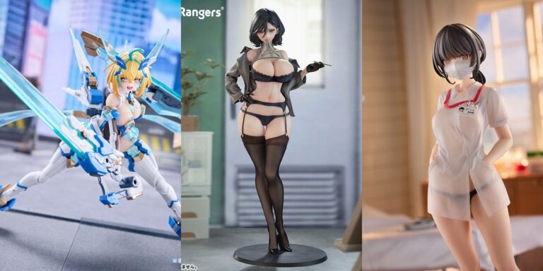 ソフィア・F・シャーリング – セレストバニーVer. 1/9 シームレスアクションフィギュア／天然美術教師 瑠美 Illustrated by けそシロウ 1/4 完成品フィギュア　【ほか1点】