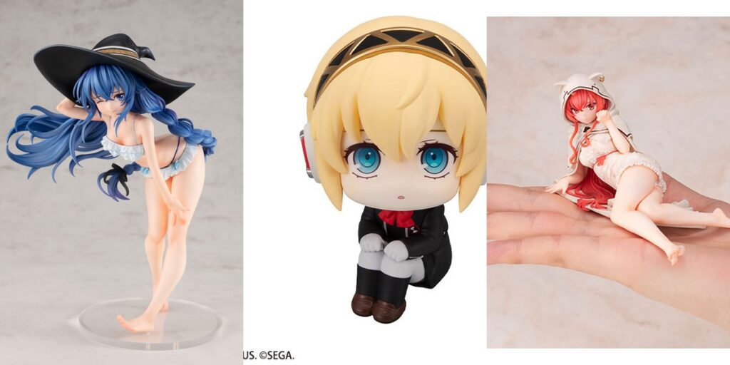Lucrea(ルクリア) 無職転生III ～異世界行ったら本気だす～ ロキシー 水着Ver. 完成品フィギュア／るかっぷ ペルソナ3 リロード アイギス 完成品フィギュア　【ほか1点】