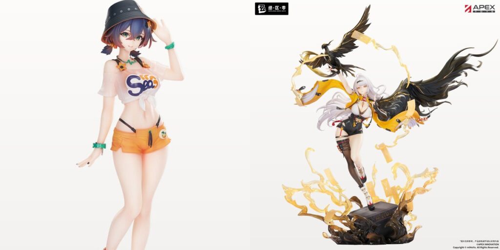 LIMEPIEシリーズ ゼンレスゾーンゼロ リン 夏色ブルースカイVer. 1/8 完成品フィギュア／ゼンレスゾーンゼロ 儀玄 蒼溟を独り歩む Ver. 1/7 完成品フィギュア