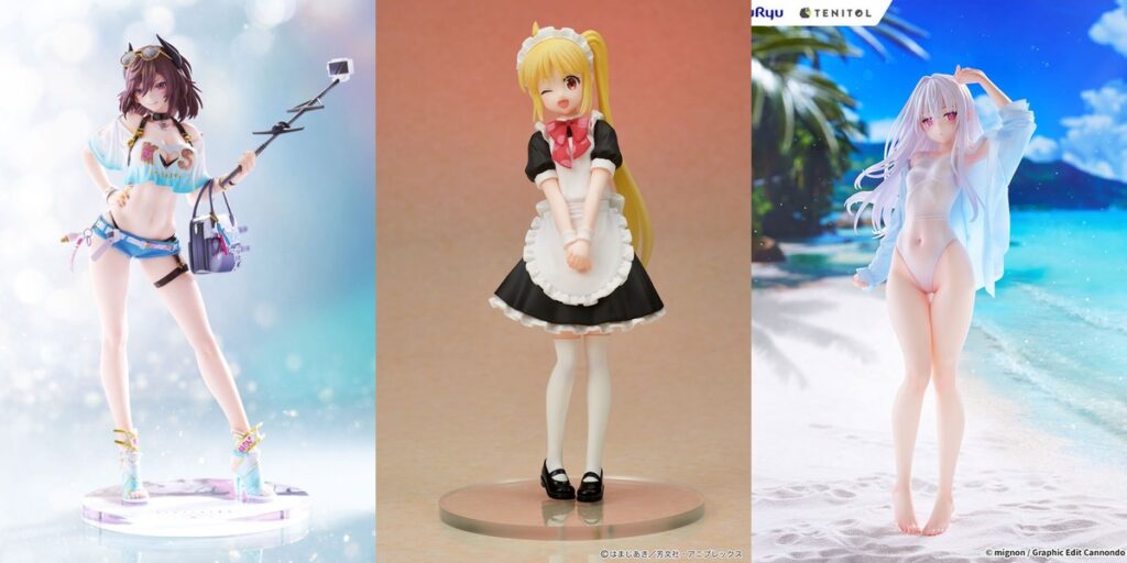 アズールレーン 霧島 ブレイブリーサマー TF edition 1/7 完成品フィギュア／DIGSTA アニメ『ぼっち・ざ・ろっく！』伊地知虹夏 完成品フィギュア　【ほか1点】