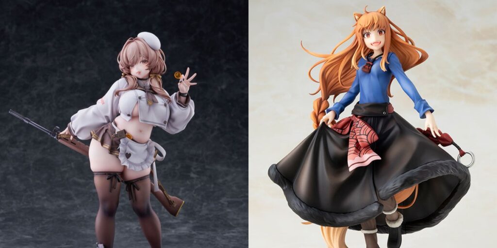勝利の女神：NIKKE ブレッディ 1/7 完成品フィギュア／KDcolle 『狼と香辛料』 ホロ 原作版 完成品フィギュア