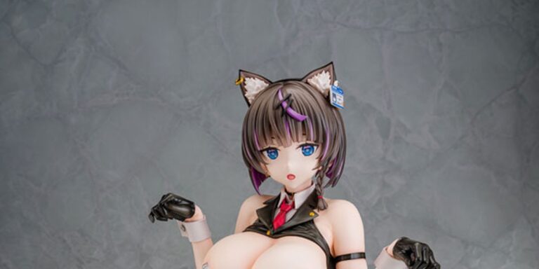 放課後キャットガール 朧ルナ by魚デニム 1/4 完成品フィギュア