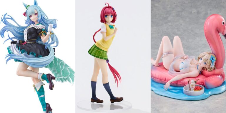 ウマ娘 シンデレラグレイ メジロアルダン 1/7 完成品フィギュア／ToLOVEる-とらぶる-ダークネス 制服シリーズ 黒咲芽亜 完成品フィギュア　【ほか1点】