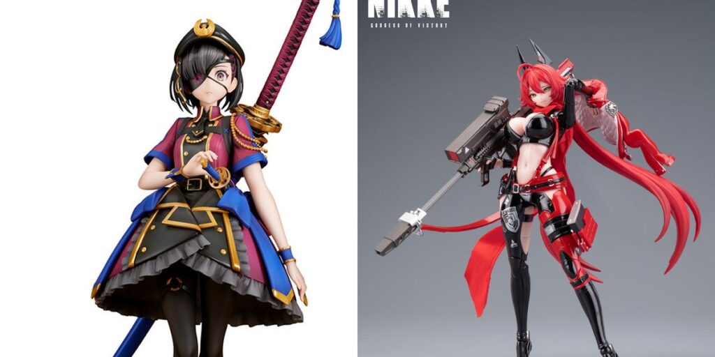Fate/Grand Order アヴェンジャー/謎の蘭丸X 1/7 完成品フィギュア／勝利の女神：NIKKE レッドフード 1/12 プラスチックキット