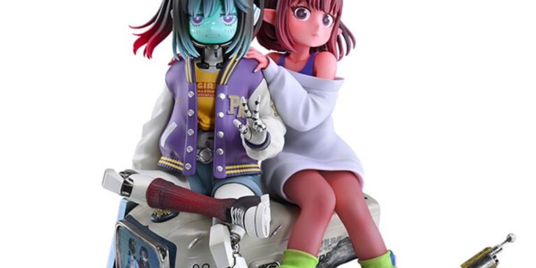 アニメ『銀河特急 ミルキー☆サブウェイ』チハル＆マキナ 完成品フィギュア