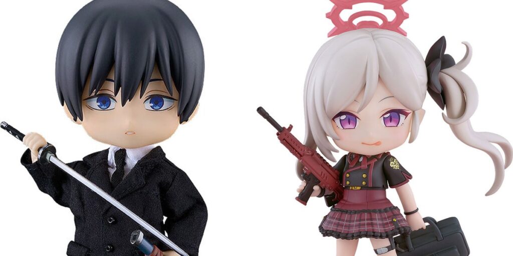 【ねんどろいど】 どーる 劇場版『チェンソーマン レゼ篇』 早川アキ／ねんどろいど ブルーアーカイブ -Blue Archive- 浅黄ムツキ