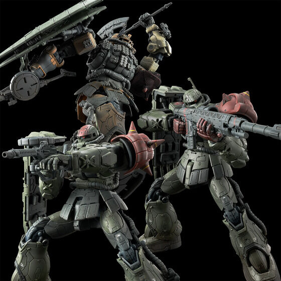 HG 1/144 ザクIIF型 チャブス機&ケイル機+無識別型ザクII ソラリ機再現パーツセット(RFV) 【本日予約】