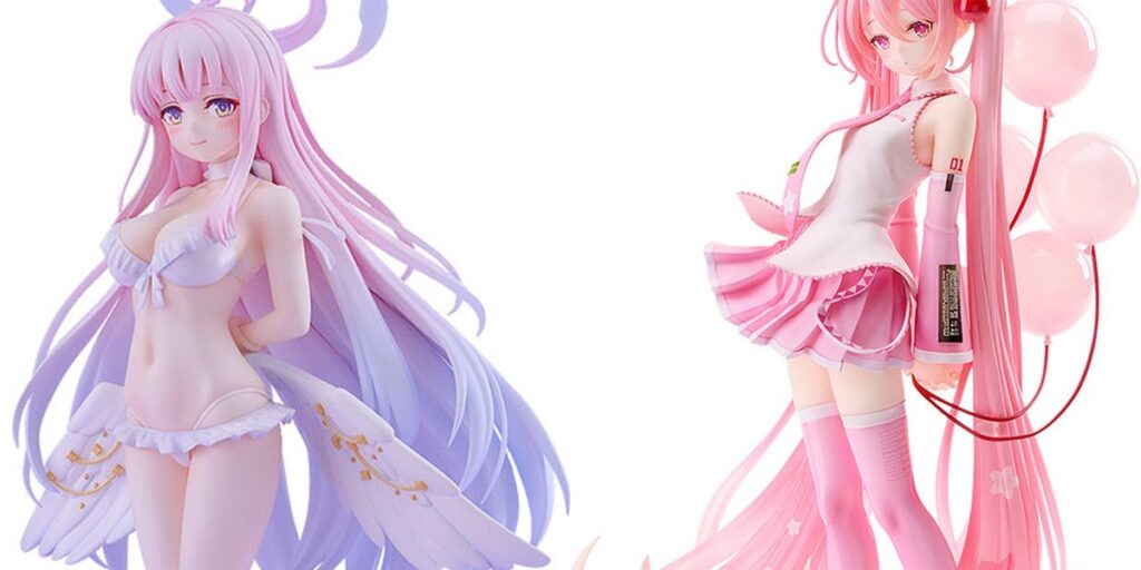G.S.Collection ブルーアーカイブ -Blue Archive- ミカ(水着) 1/7 完成品フィギュア／G.S.Collection キャラクター・ボーカル・シリーズ01 初音ミク 桜ミク グッスマイラコンVer. フィギュア