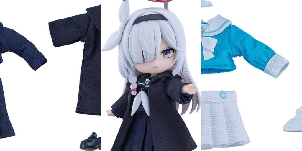 【ねんどろいど】 どーる おようふくセット ブルーアーカイブ -Blue Archive- プラナ／ねんどろいどどーる ブルーアーカイブ -Blue Archive- プラナ　【ほか1点】