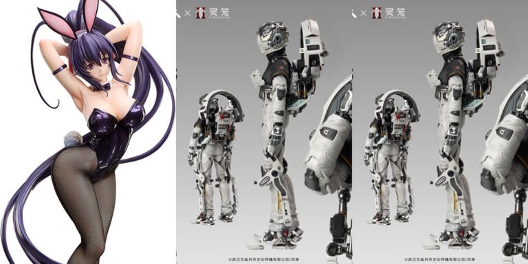 ハイスクールD×D HERO 姫島朱乃 バニーVer. 1/3 完成品フィギュア／霊篭：INCARNATION 白月魁 雨燕号船外戦闘服Ver. 1/6 完成品フィギュア 豪華版　【ほか1点】