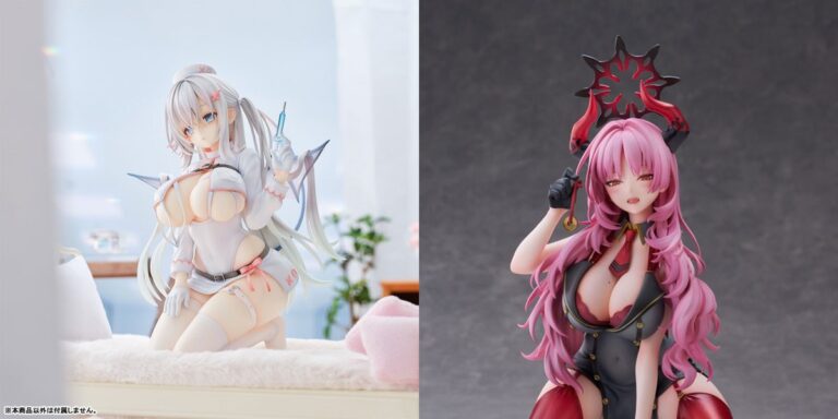suneイラスト『サキュバスナース マキナさん』 1/6 完成品フィギュア／ブルーアーカイブ サツキ メモリアルロビーVer. 1/7 完成品フィギュア
