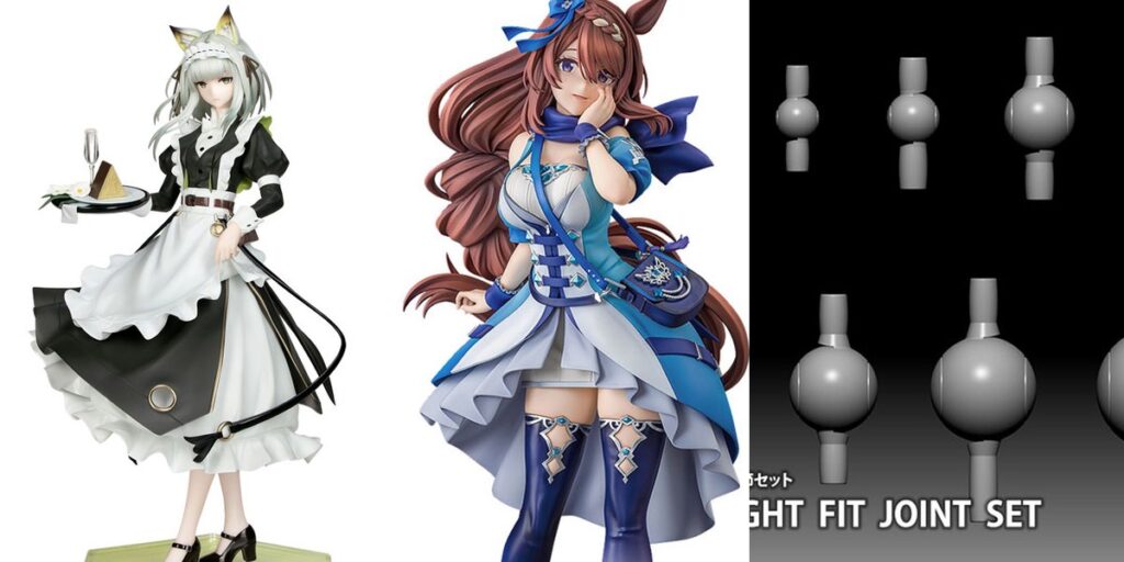 アークナイツ Gift+ ケルシー 時の足跡VER. 1/8 完成品フィギュア／ウマ娘 シンデレラグレイ スーパークリーク 1/7 完成品フィギュア　【ほか1点】