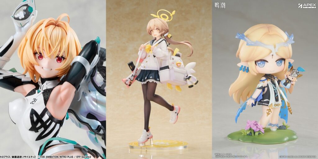 Lucrea(ルクリア) 楽園追放 心のレゾナンス ガブリエル 完成品フィギュア／ブルーアーカイブ ヒフミ 1/7 完成品フィギュア　【ほか1点】