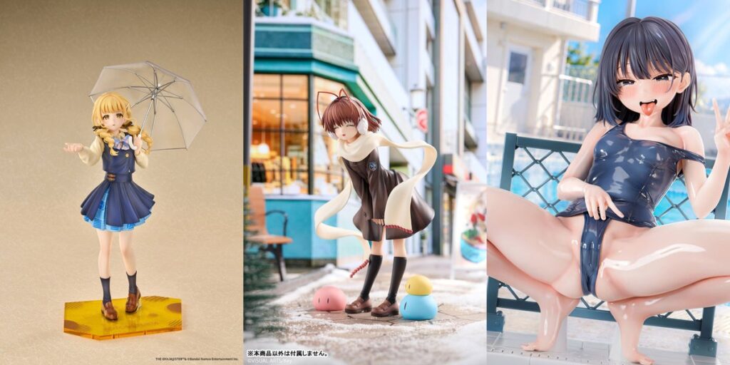 学園アイドルマスター 藤田ことね 雨上がりのアイリス 特訓前Ver. 1/7 完成品フィギュア／CLANNAD 古河渚 1/6 完成品フィギュア　【ほか1点】