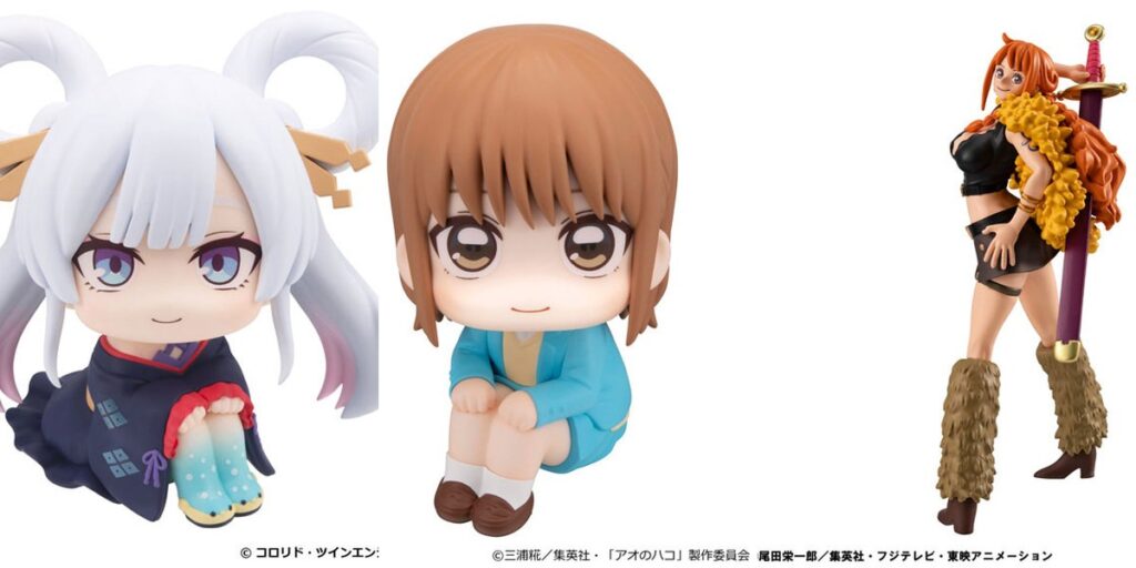 るかっぷ 超かぐや姫！ 月見ヤチヨ 完成品フィギュア／るかっぷ アオのハコ 鹿野千夏 完成品フィギュア　【ほか1点】