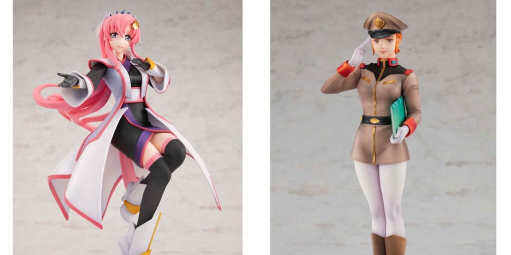 GGGシリーズ 機動戦士ガンダムSEED FREEDOM ラクス・クライン 陣羽織Ver. 完成品フィギュア／GGGシリーズ 機動戦士ガンダム マチルダ・アジャン feat.ことぶきつかさ 完成品フィギュア