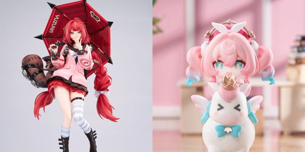 ゼンレスゾーンゼロ 浮波柚葉 1/7 完成品フィギュア／崩壊：スターレイル ヒアンシー ちびキャラゆらゆらスタンド