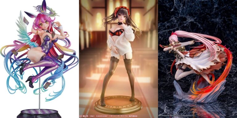 ノーゲーム・ノーライフ ジブリール バニーVer. 1/6 完成品フィギュア／TVアニメ「デート・ア・ライブV」 Re▼Dress 時崎狂三 1/4 YシャツVer.　【ほか1点】