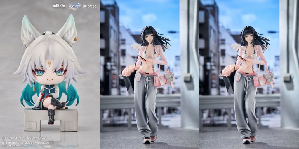 崩壊：スターレイル ミスターフク郎のスタジオ VOL3 飛霄 デフォルメフィギュア／Soft summer ミア 1/6 完成品フィギュア　【ほか1点】