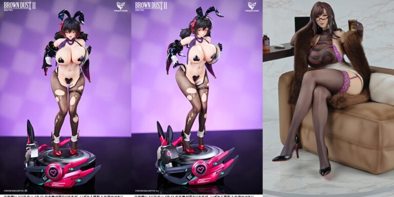 ブラウンダスト2 セレブリティ・バニー ロエン 1/4 スタチュー プレステージエディション／ブラウンダスト2 セレブリティ・バニー ロエン 1/4 スタチュー コレクターズエディション　【ほか1点】