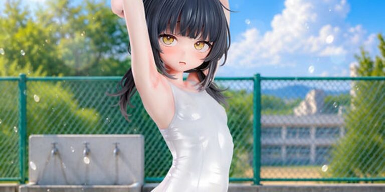 スク水部 里野なずな 1/5 完成品フィギュア
