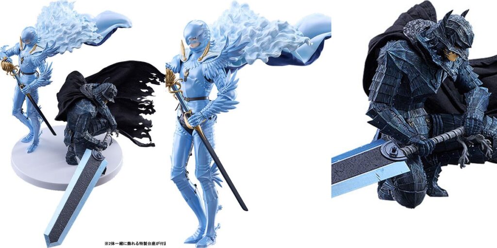 【POP UP PARADE】 SP ベルセルク ガッツ[狂戦士の甲冑-正気-]＆グリフィス[光の鷹] セット 完成品フィギュア／POP UP PARADE SP ベルセルク グリフィス[光の鷹] 完成品フィギュア　【ほか1点】