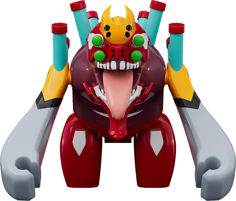 BRICKROID ヱヴァンゲリヲン新劇場版 エヴァンゲリオン2号機 獣化第2形態 可動フィギュア